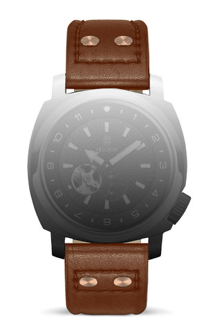 Bomber Pilot Strap - Brown